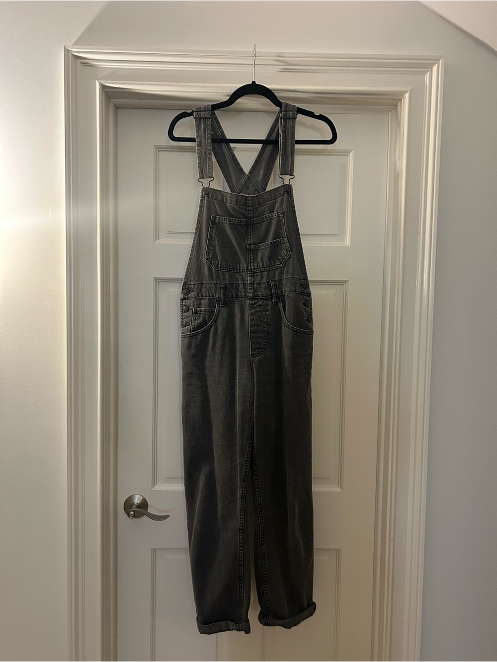 We The Free Denim Overalls - Washed Black